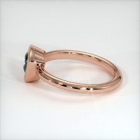 1.34 Ct. Sapphire Ring, 14K Rose Gold 4
